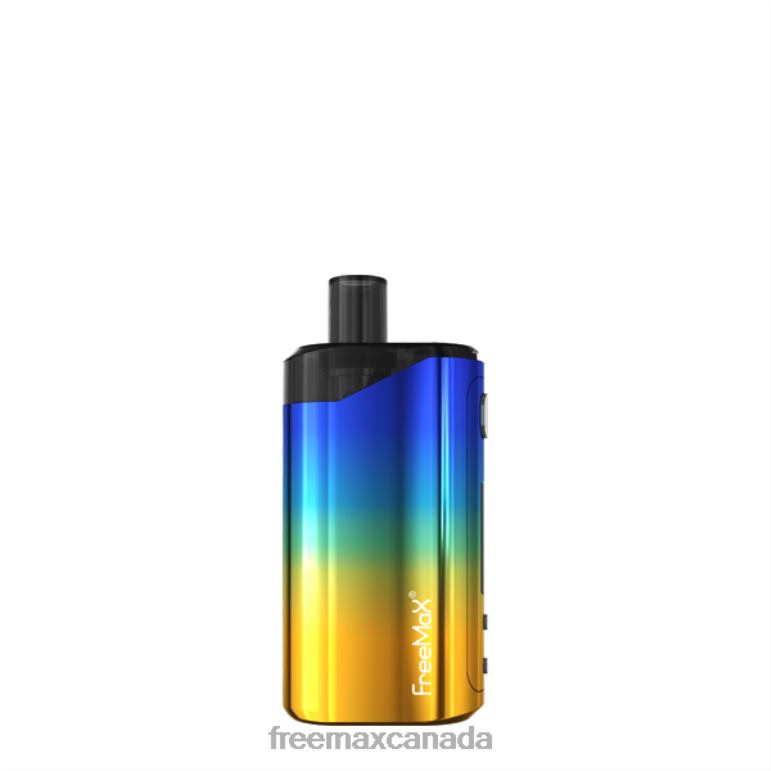 Blue-Yellow best FreeMAX vape - 082HP101 FreeMAX AUTOPOD50 POD MOD KIT