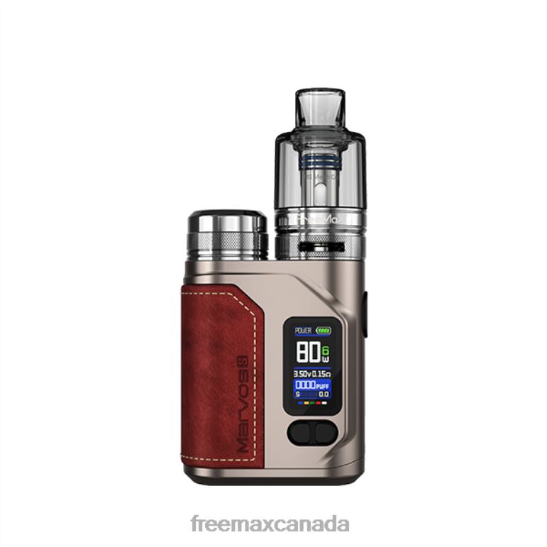 Gunmetal-Red FreeMAX vape Canada - 082HP37 FreeMAX MARVOS S 80W KIT