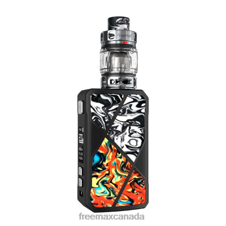 Black-Orange FreeMAX shop - 082HP6 FreeMAX MAXUS 200W KIT