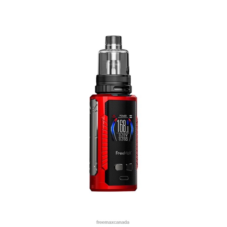 Red best FreeMAX vape - 082HP151 FreeMAX MAXUS MAX PRO 168W KIT