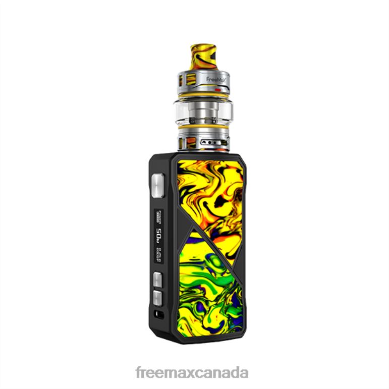 Yellow FreeMAX vape Canada - 082HP67 FreeMAX MAXUS 50W KIT