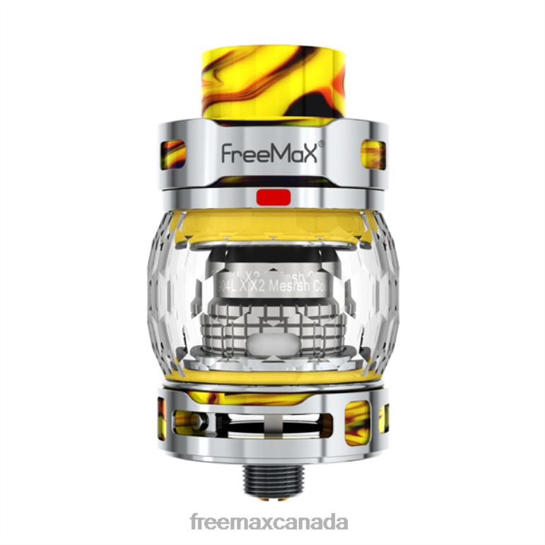 Yellow FreeMAX vape reviews - 082HP210 FreeMAX FIRELUKE 3 TANK